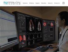 Tablet Screenshot of epsilon-imaging.com